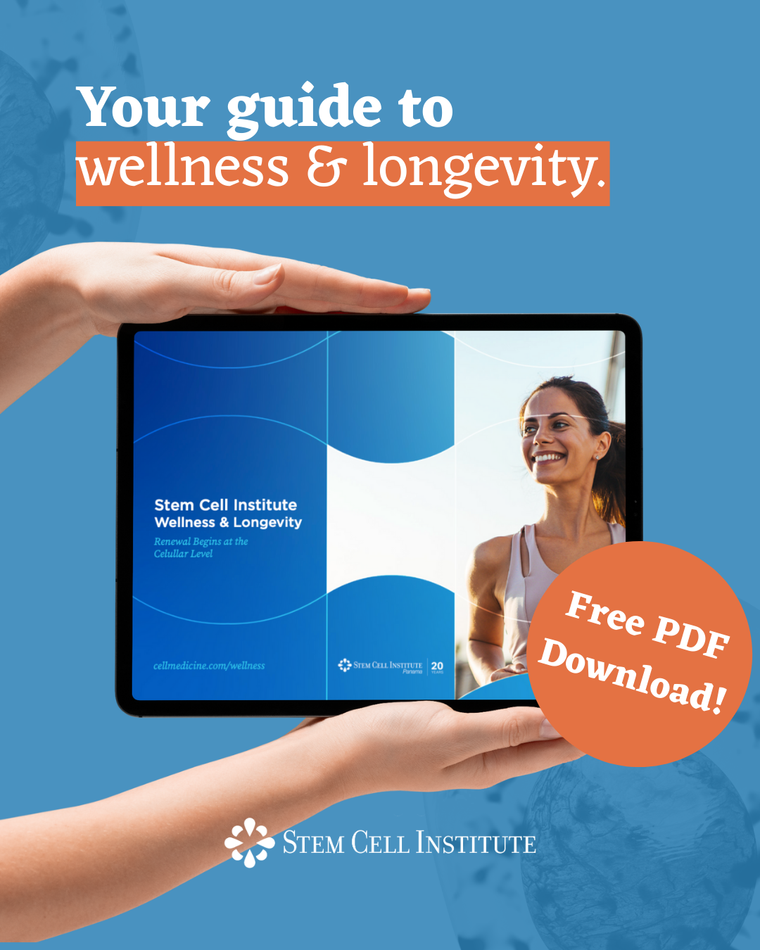 The Stem Cell Institute Facebook ad