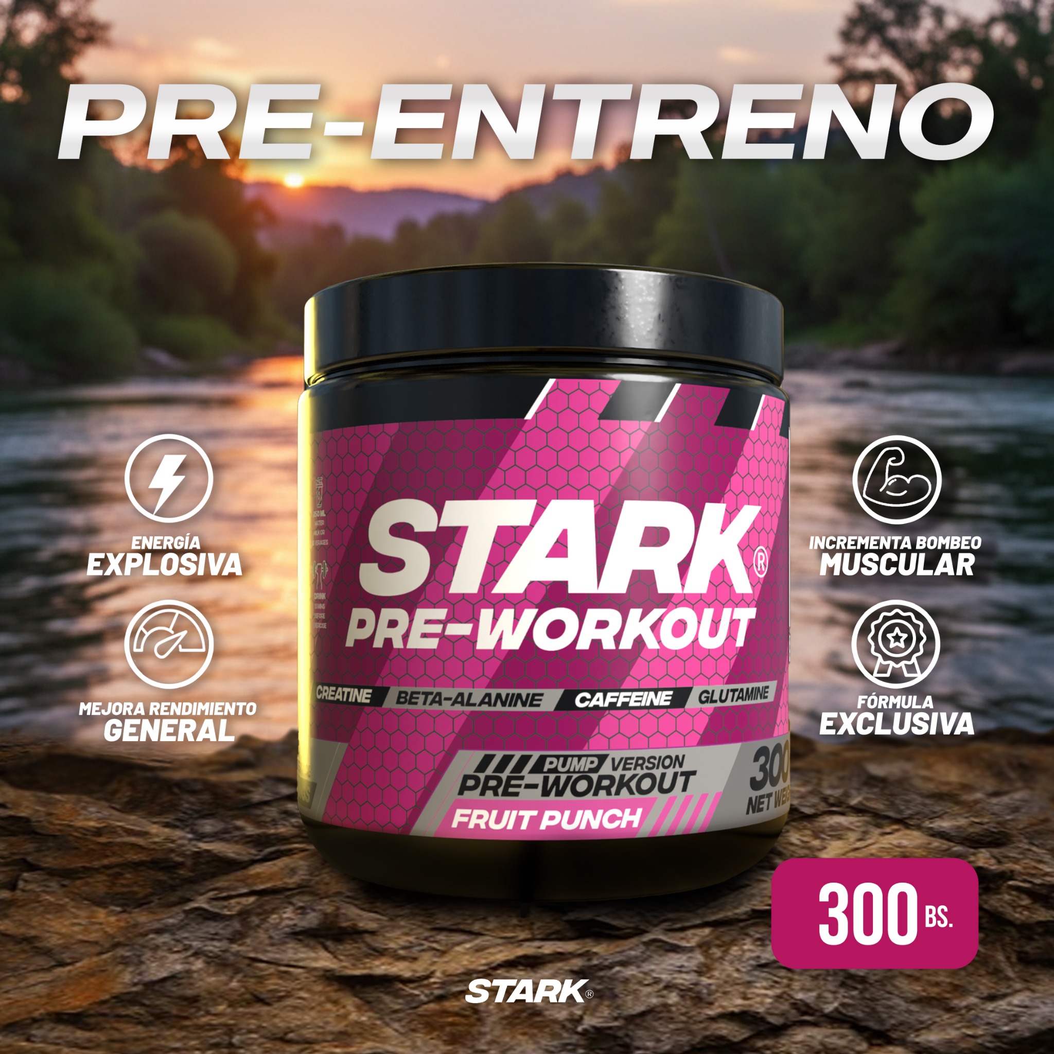 STARK SUPPLEMENTS.bo Facebook ad