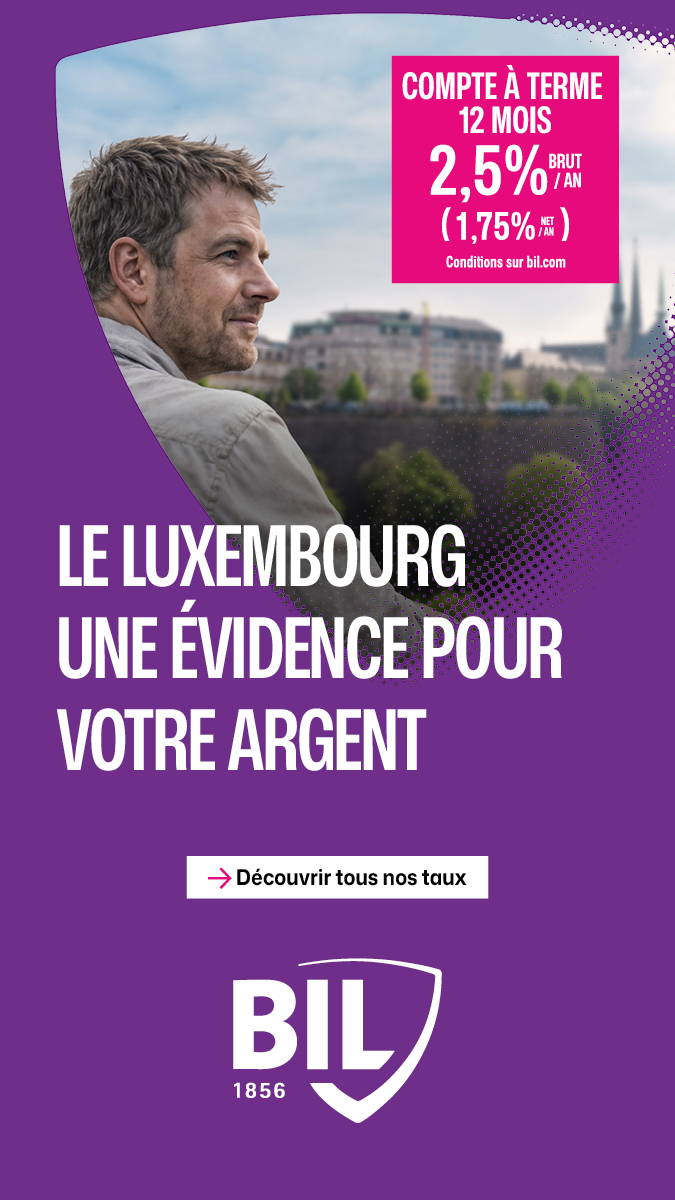 BIL Luxembourg Facebook ad from Jun 12, 2026