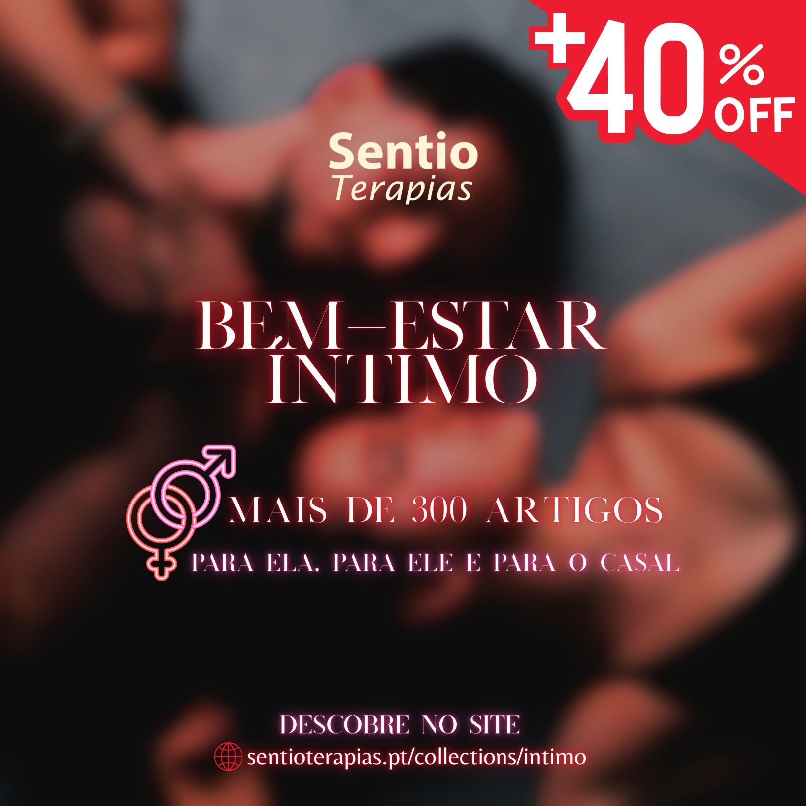 Sentio Terapias Facebook ad: Bem-Estar Íntimo