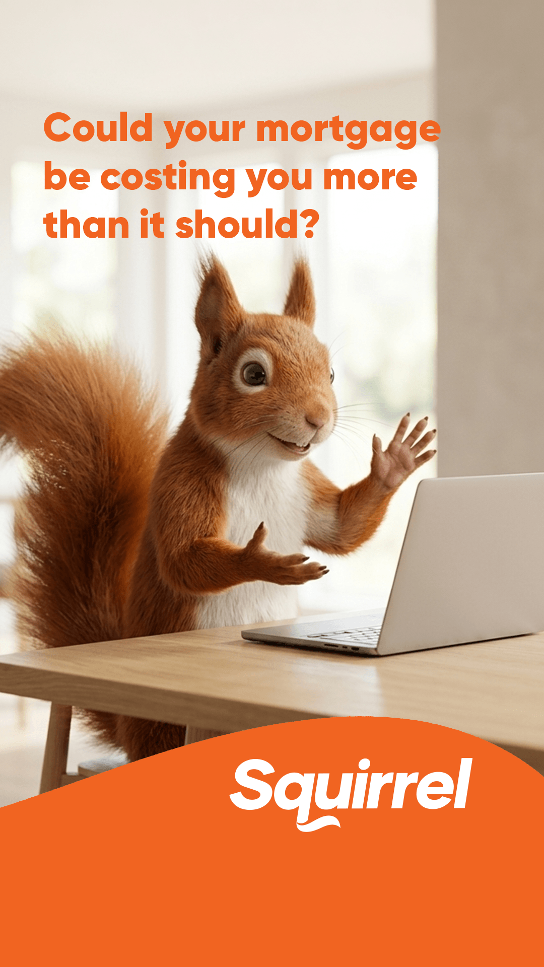 Squirrel - Mortgages, Saving & Investing Facebook ad