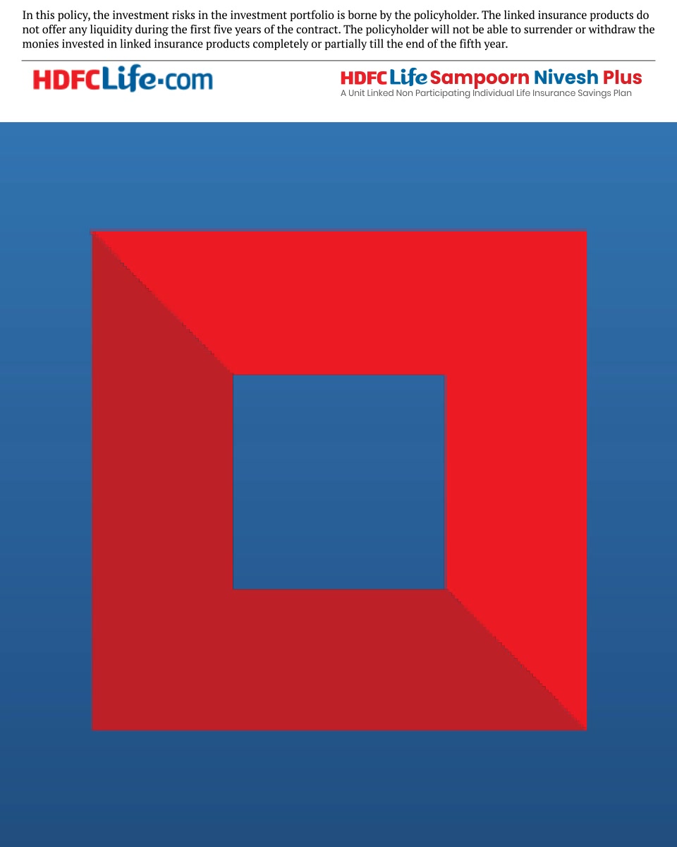 HDFC Life Facebook ad: Invest Now