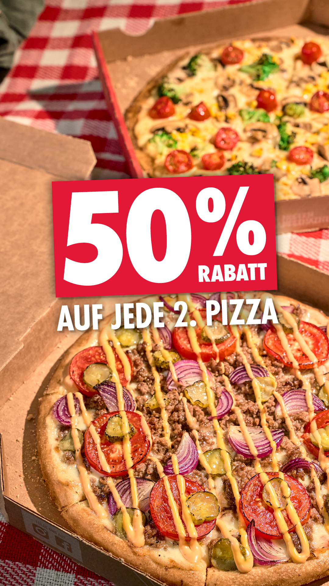 Domino's Pizza Deutschland Facebook ad