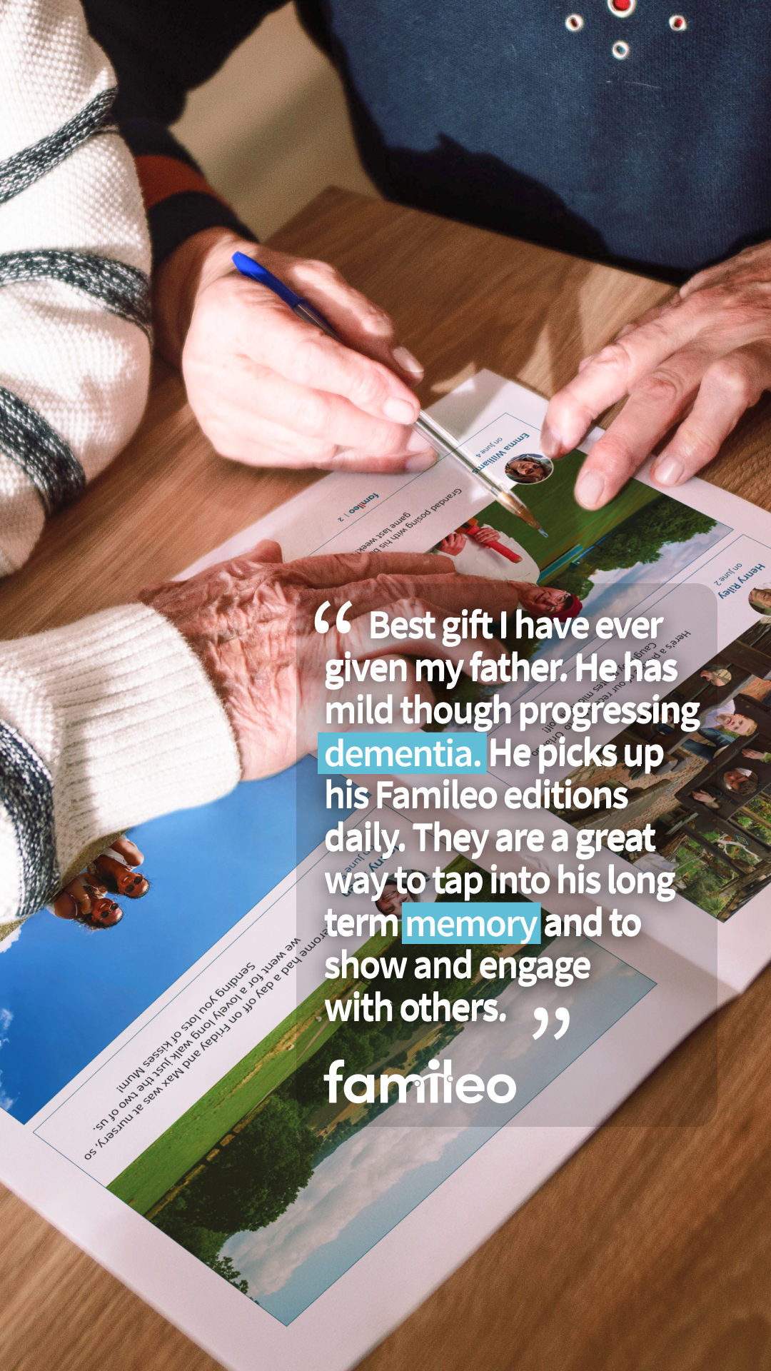 Famileo Facebook ad from May 27, 2026