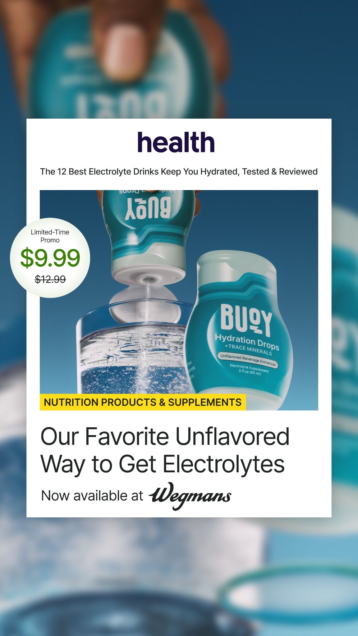 Buoy Facebook ad