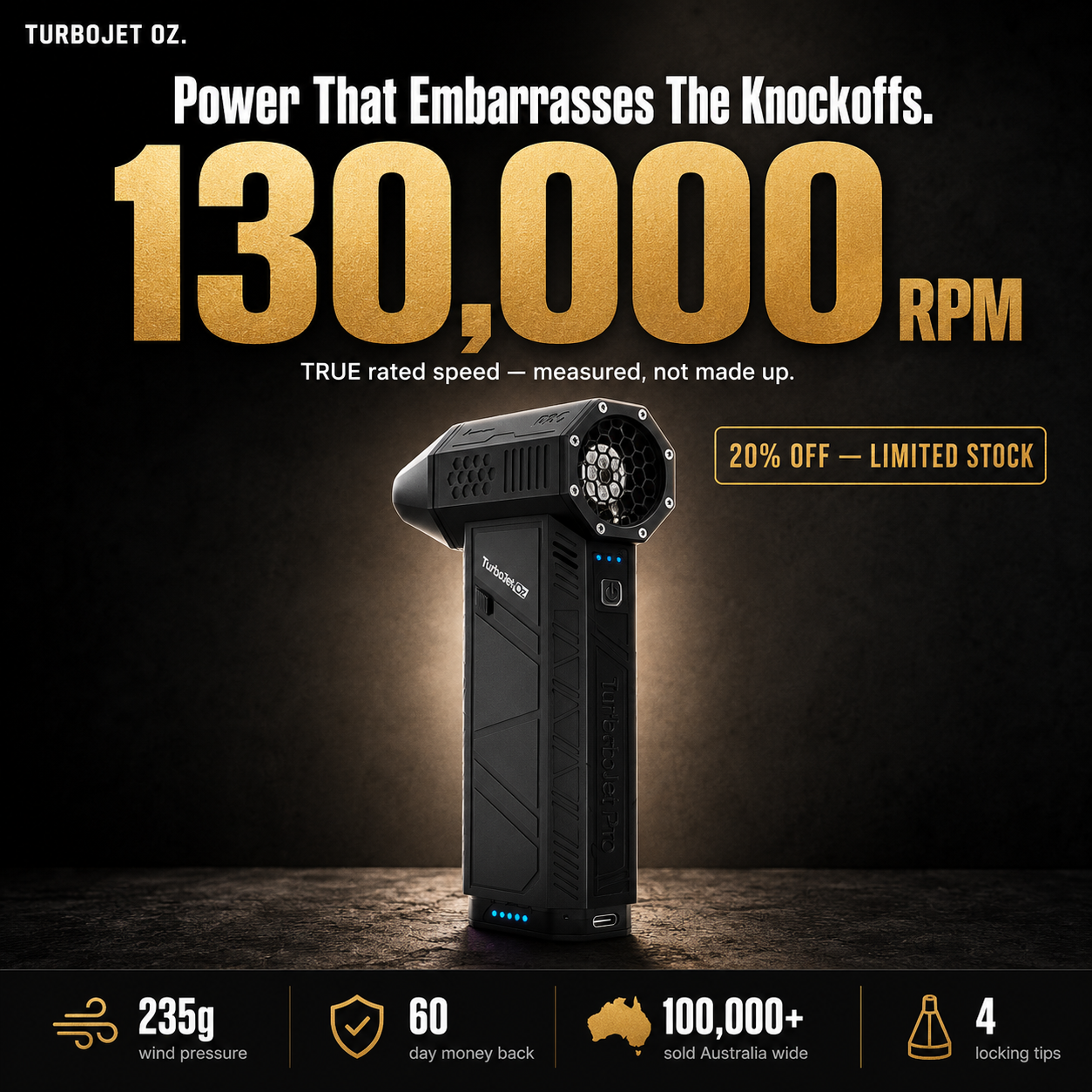 Turbojet Oz Facebook ad