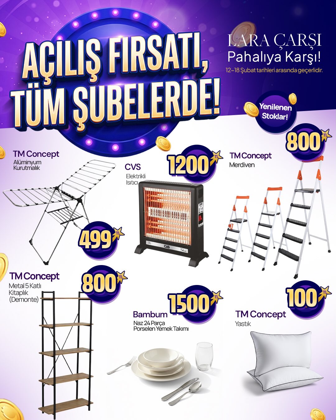 Lara Çarşı Facebook ad