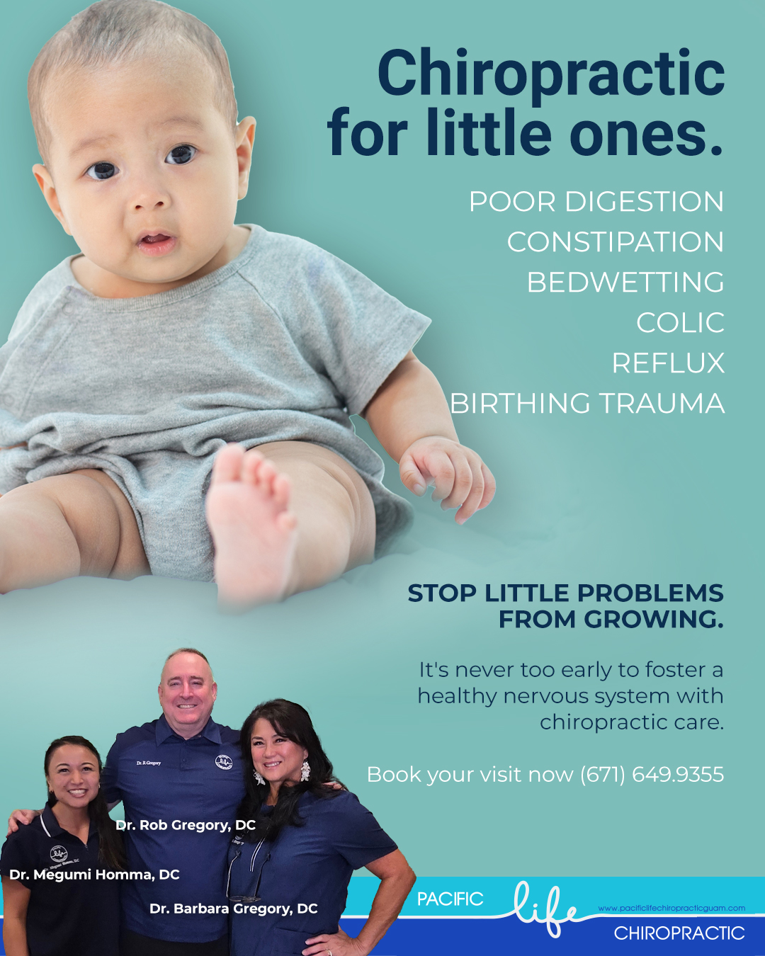 Pacific Life Chiropractic Guam Facebook ad