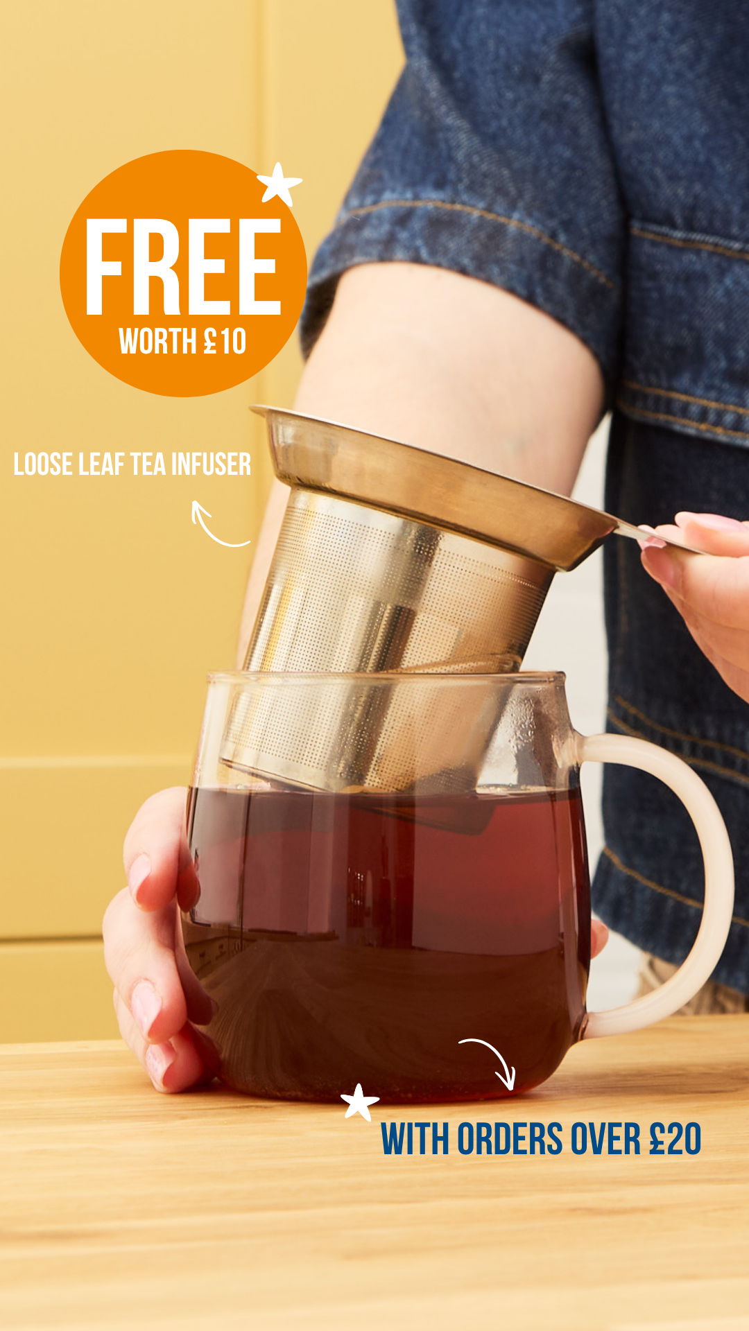 Bird & Blend Tea Co. Facebook ad