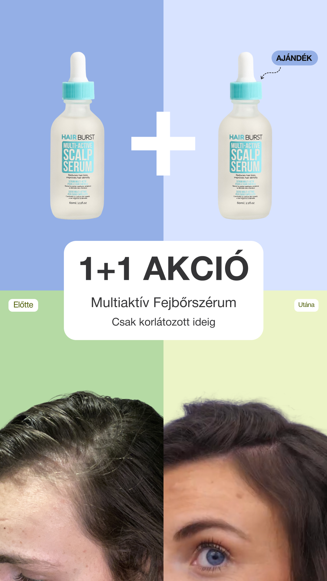 Hairburst Hungary Facebook ad