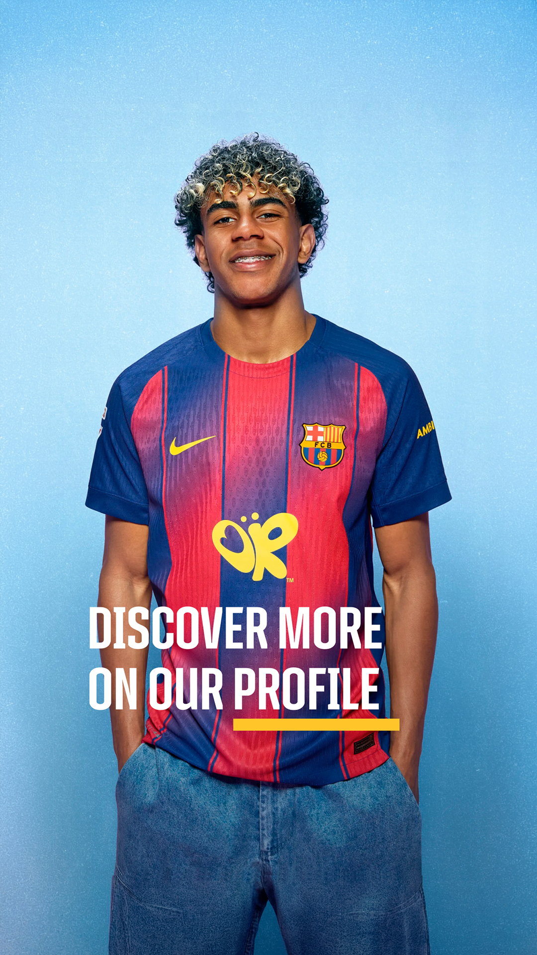 Barcastore Facebook ad: Follow Barça Store on Instagram and stay updated…