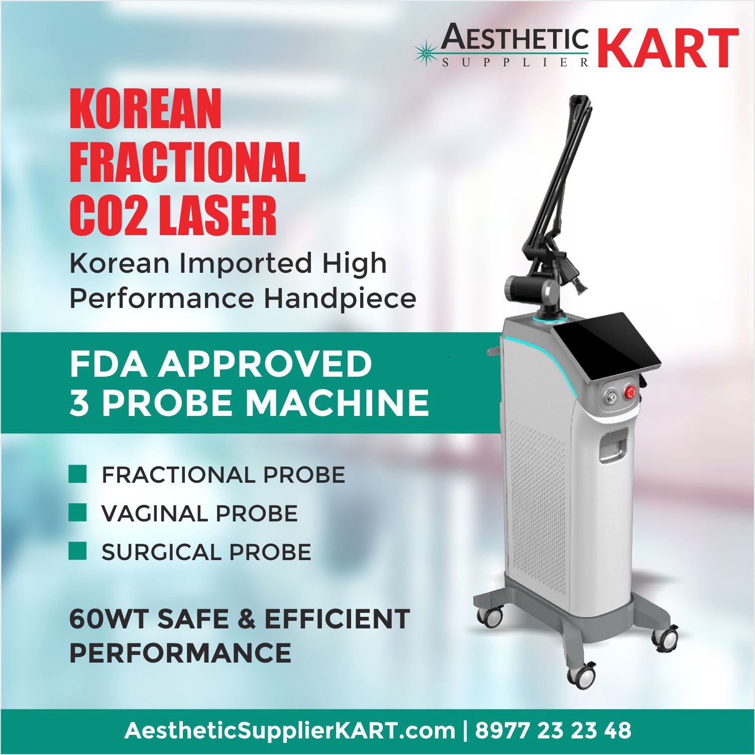 Aesthetic Supplier KART Facebook ad