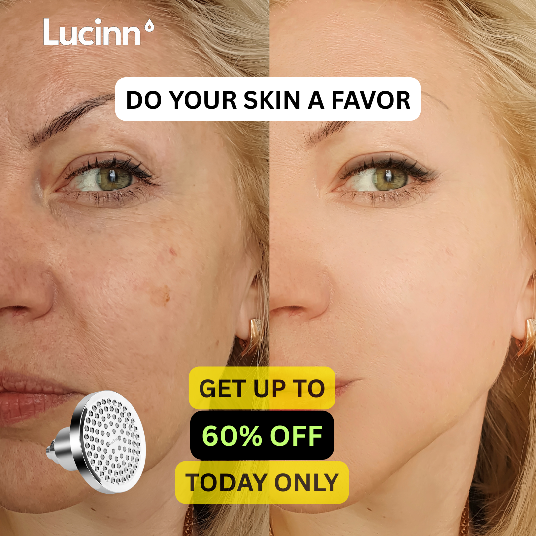 Lucinn Filtered Showerhead Facebook ad