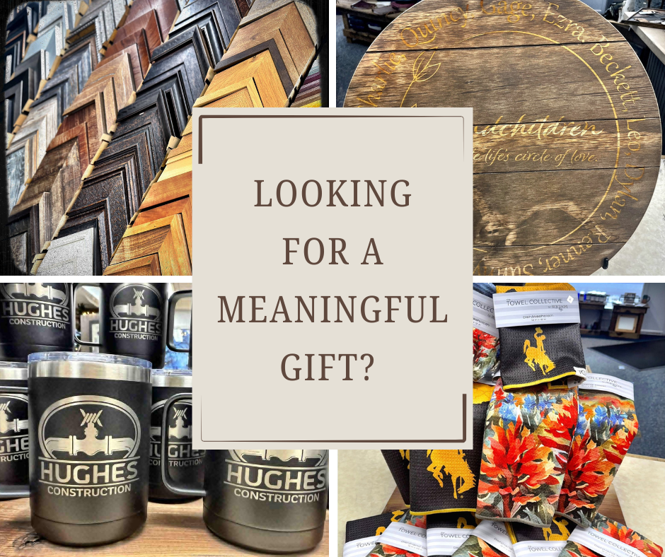Rocky Mountain Framing & Engraving Facebook ad: Have you ever walked into a store looking…