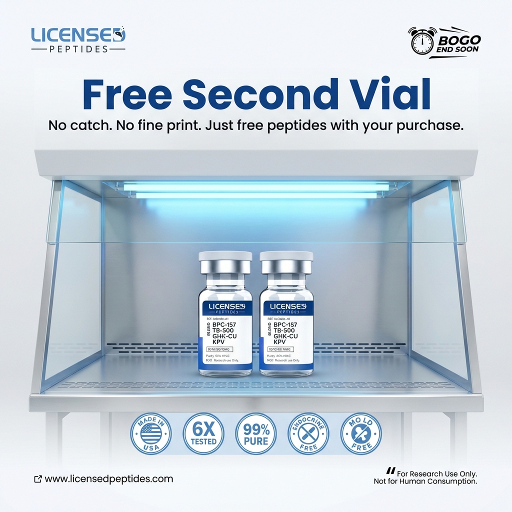LicensedPeptides Facebook ad