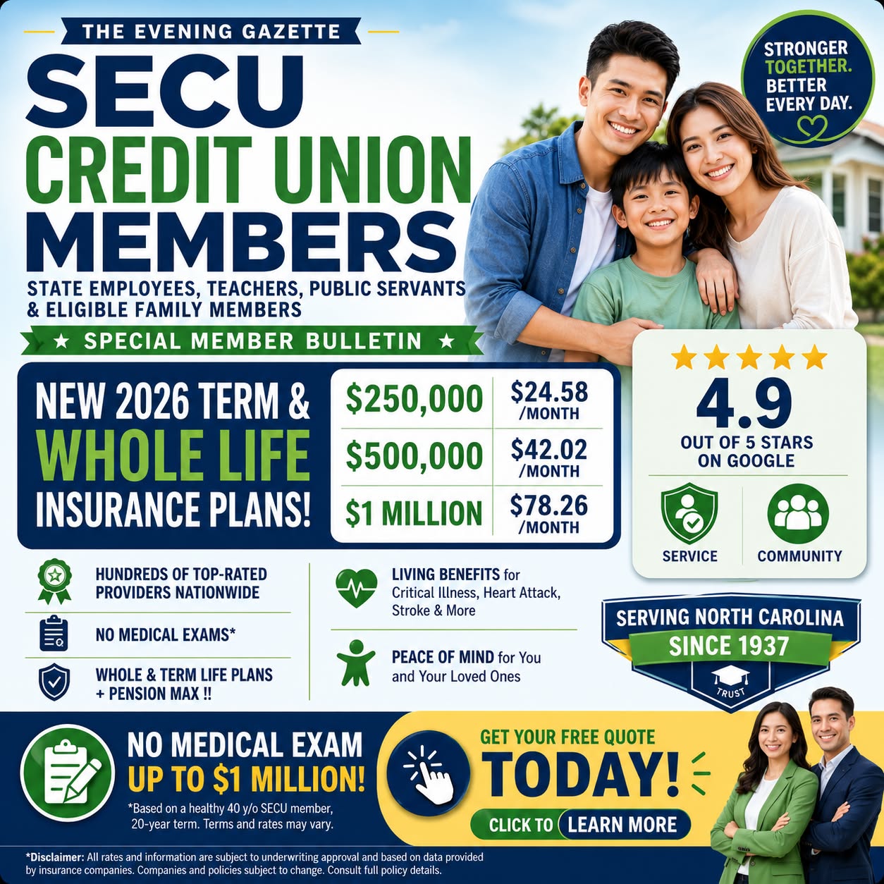 Credit Union Benefits Facebook ad