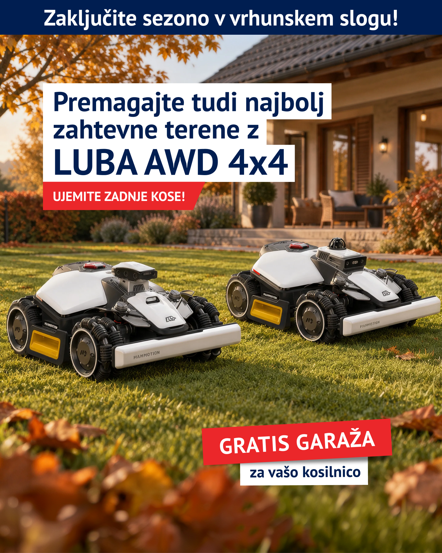 Inpos Facebook ad: Zadnji kosi LUBA AWD