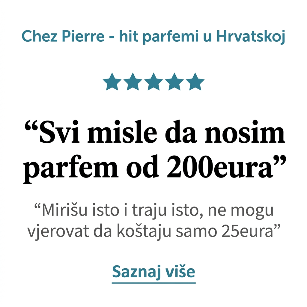 Chez Pierre Hrvatska Facebook ad