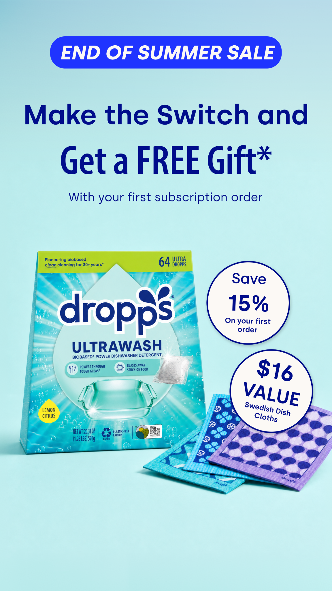 Dropps Facebook ad
