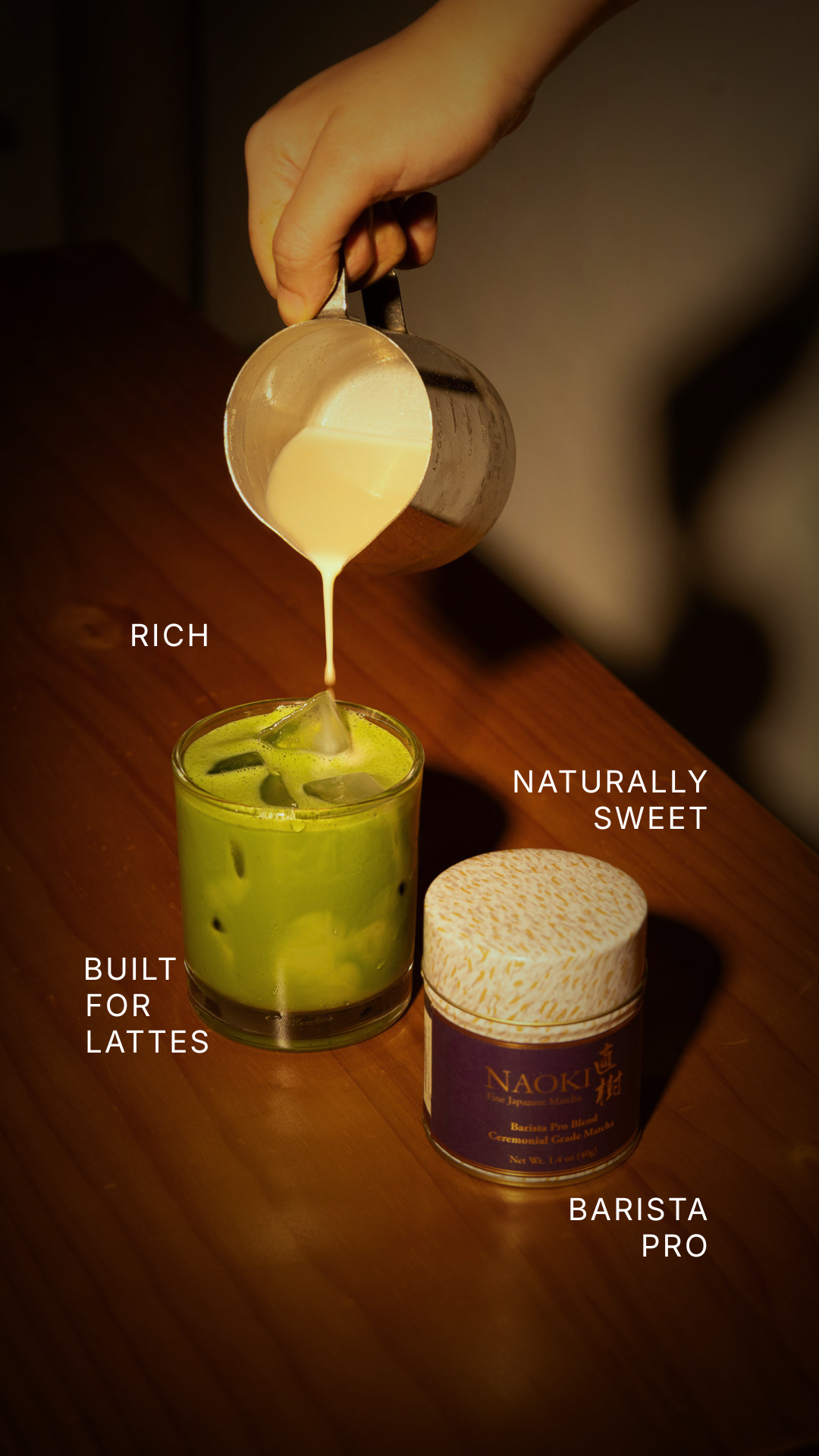 Naoki Matcha Facebook ad: The Matcha Latte Upgrade | Naoki Matcha Barista Pro Blend