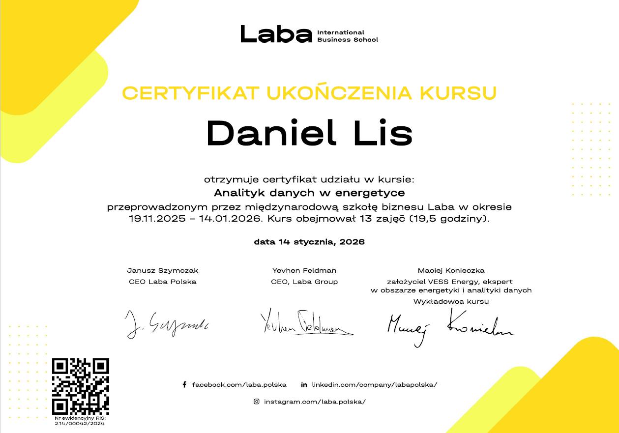Daniel Lis - Doradztwo Energetyczne, Audyty, Rynek Mocy Facebook ad: 𝐙𝐚𝐰𝐬𝐳𝐞 𝐰𝐢𝐞𝐫𝐳𝐲ł𝐞𝐦, 𝐳̇𝐞 𝐤𝐥𝐮𝐜𝐳𝐞𝐦 𝐝𝐨…