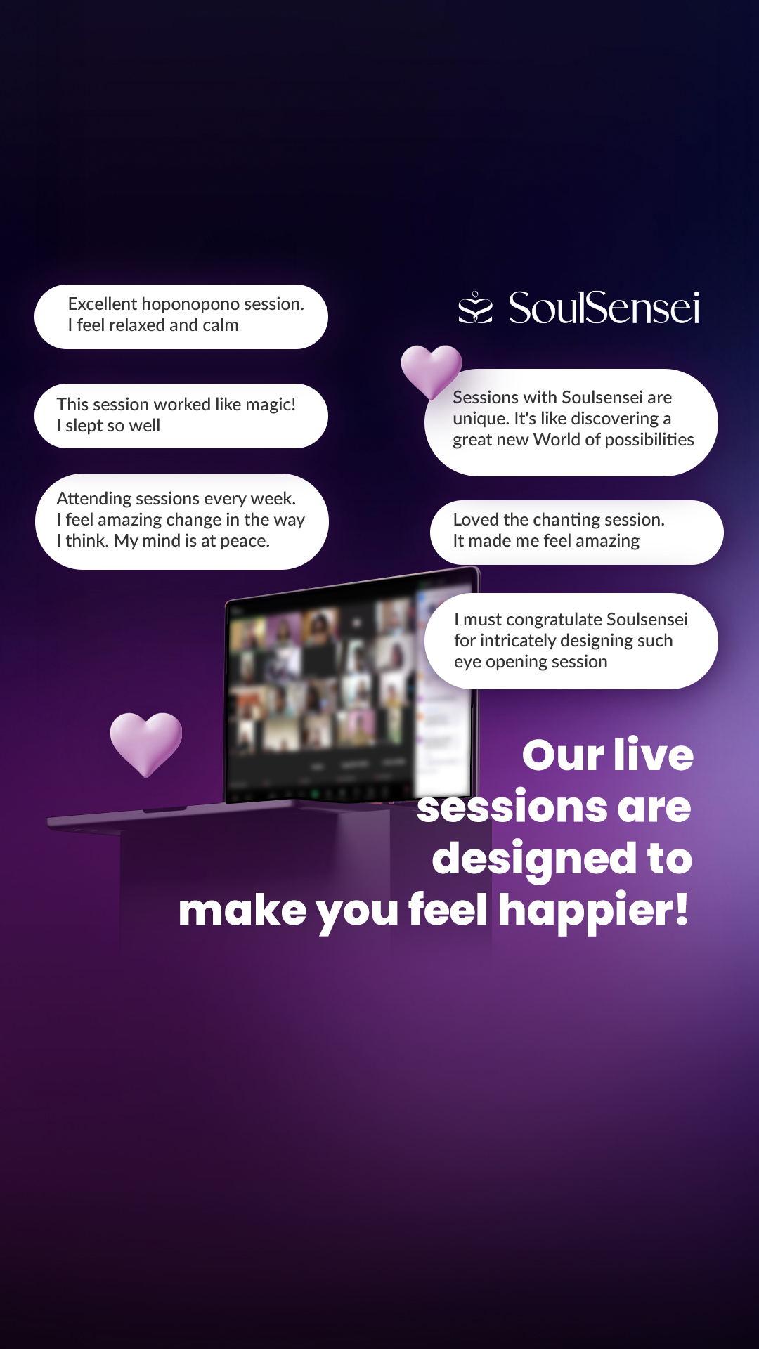 SoulSensei Facebook ad