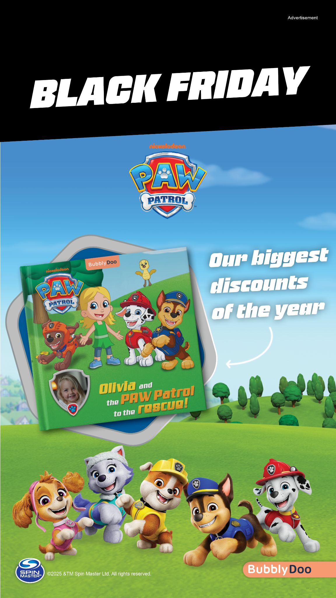 BubblyDoo Books Facebook ad