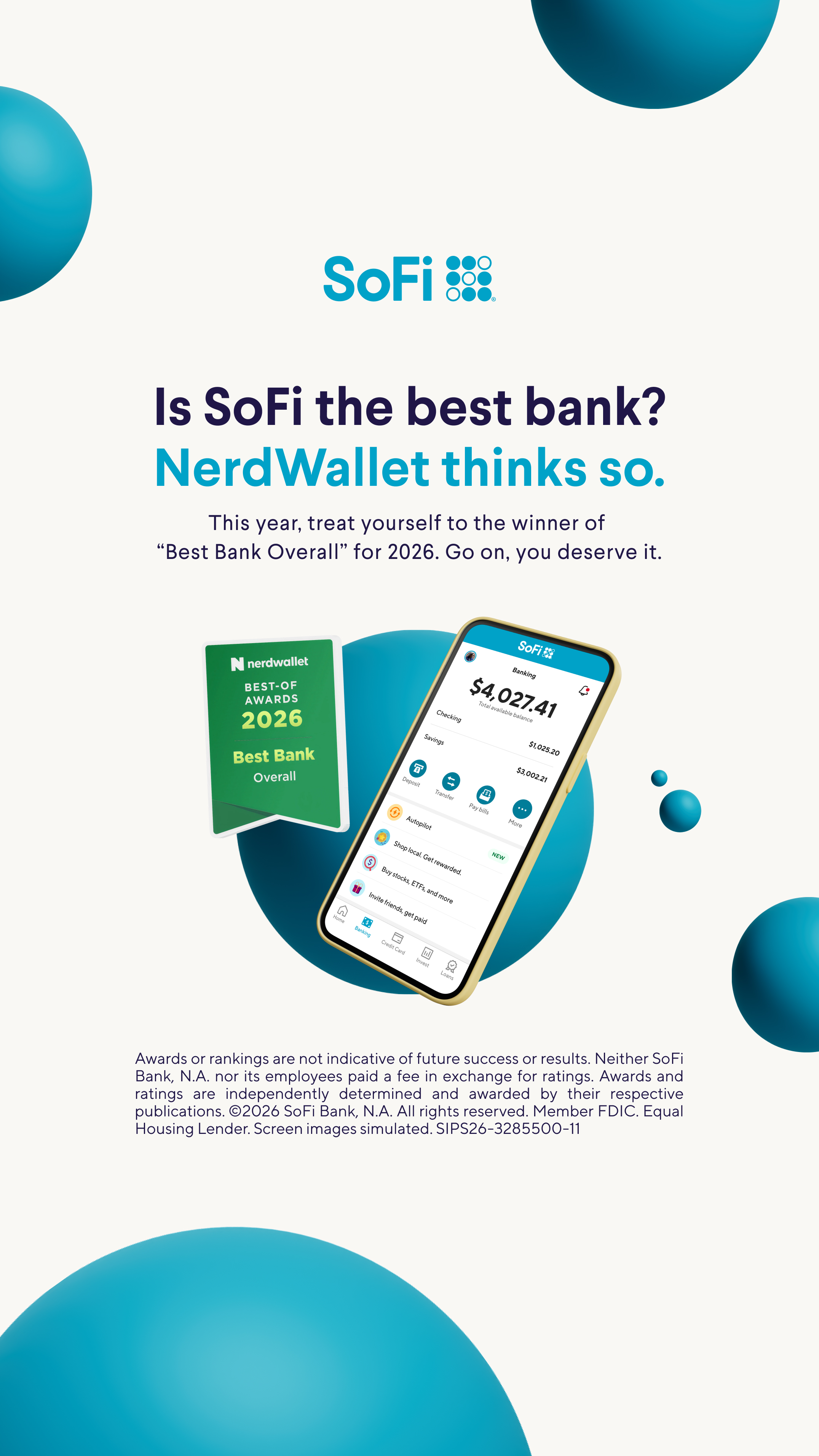 SoFi Facebook ad