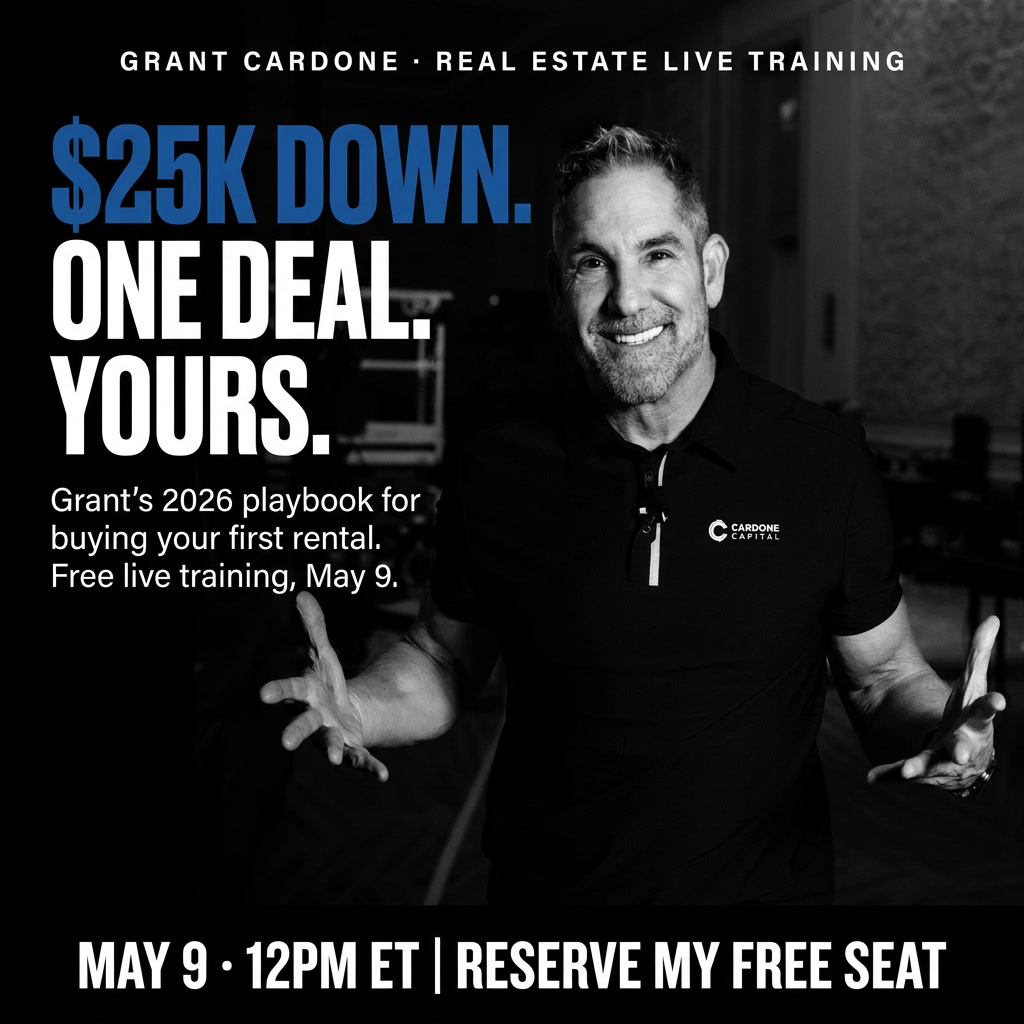 Grant Cardone Facebook ad