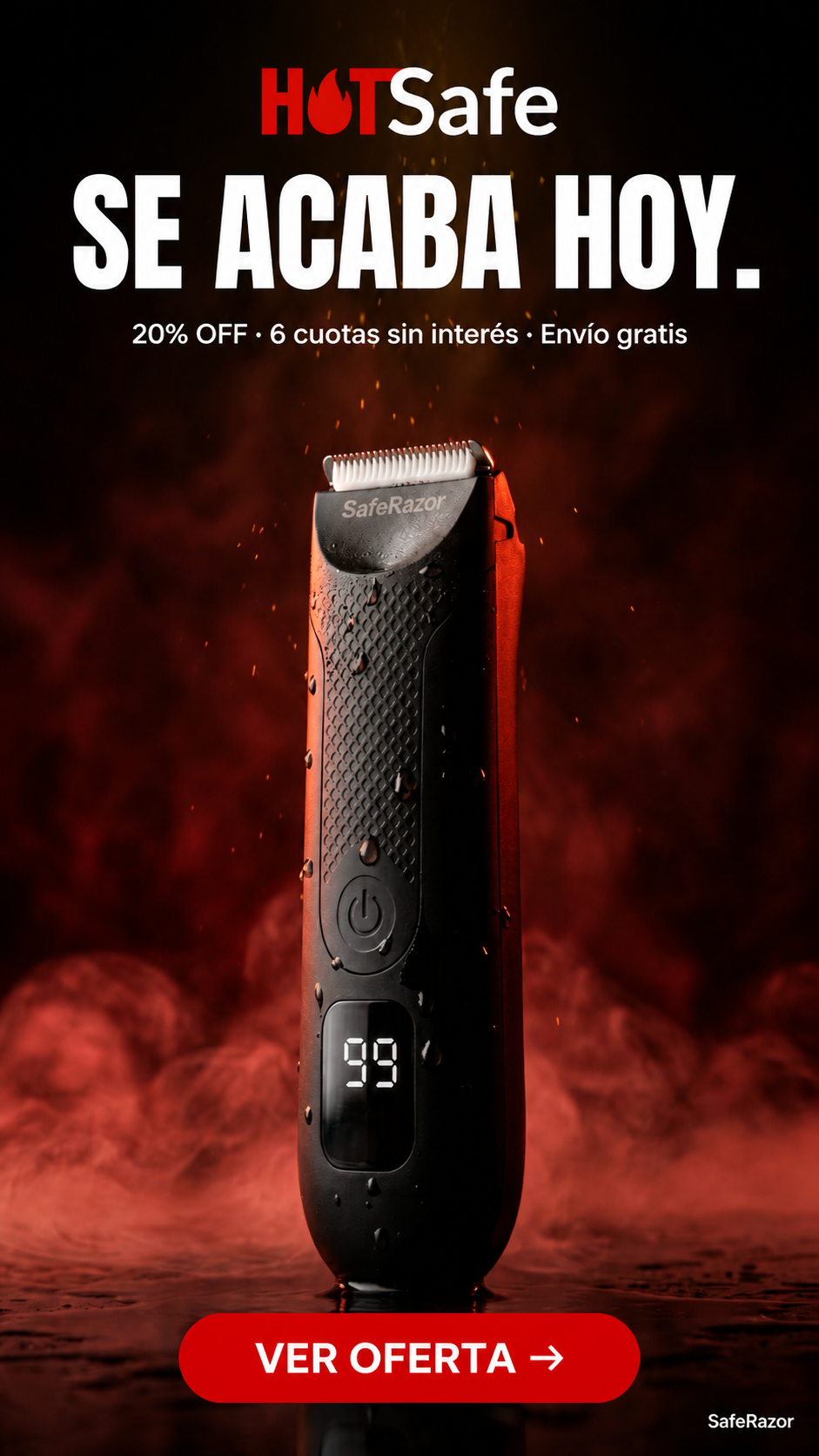 SafeRazor Argentina Facebook ad