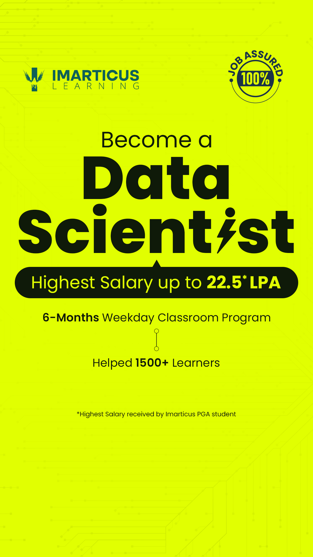 Imarticus Learning Facebook ad
