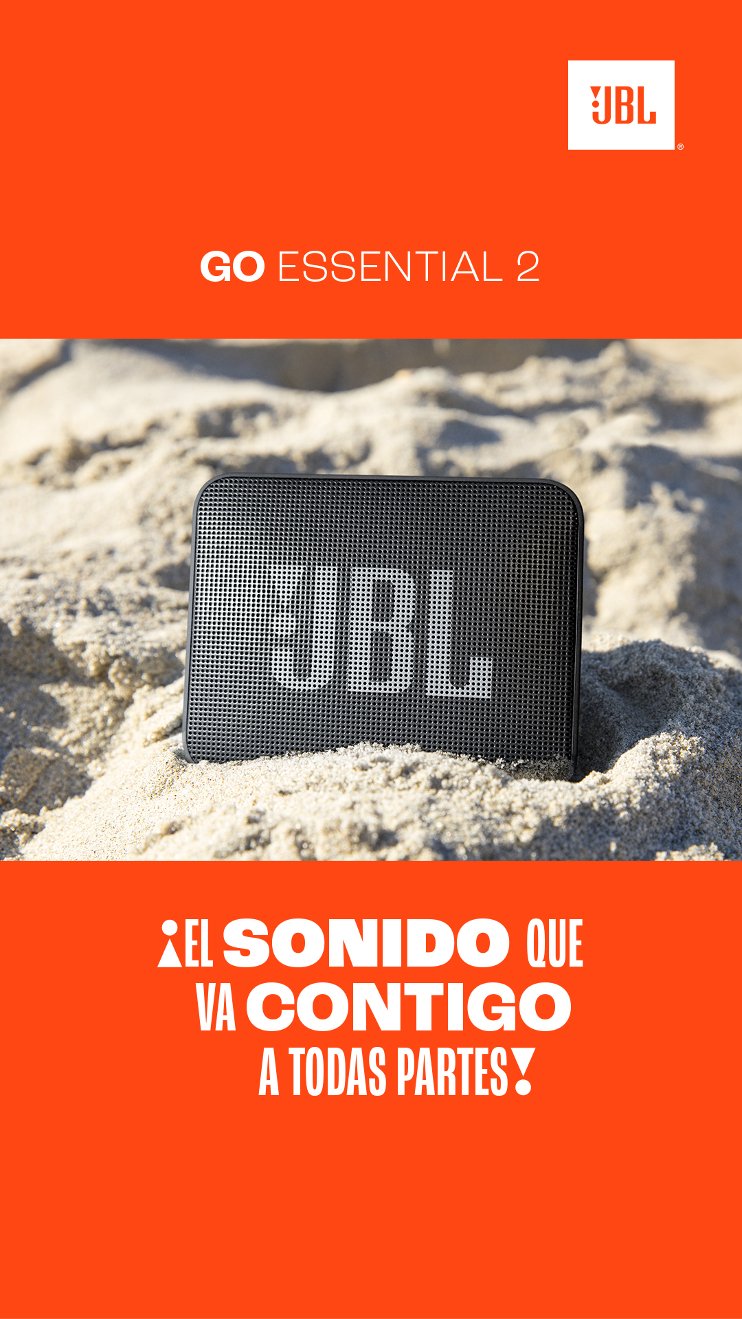 JBL Chile Facebook ad: Lanzamiento Go Essential 2