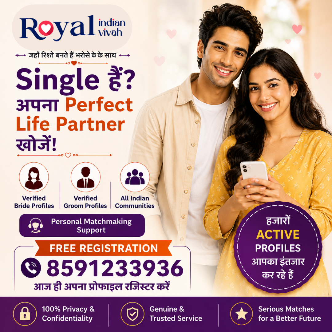 Royal Indian Vivah Facebook ad: शादी के लिए सही Partner की तलाश है?