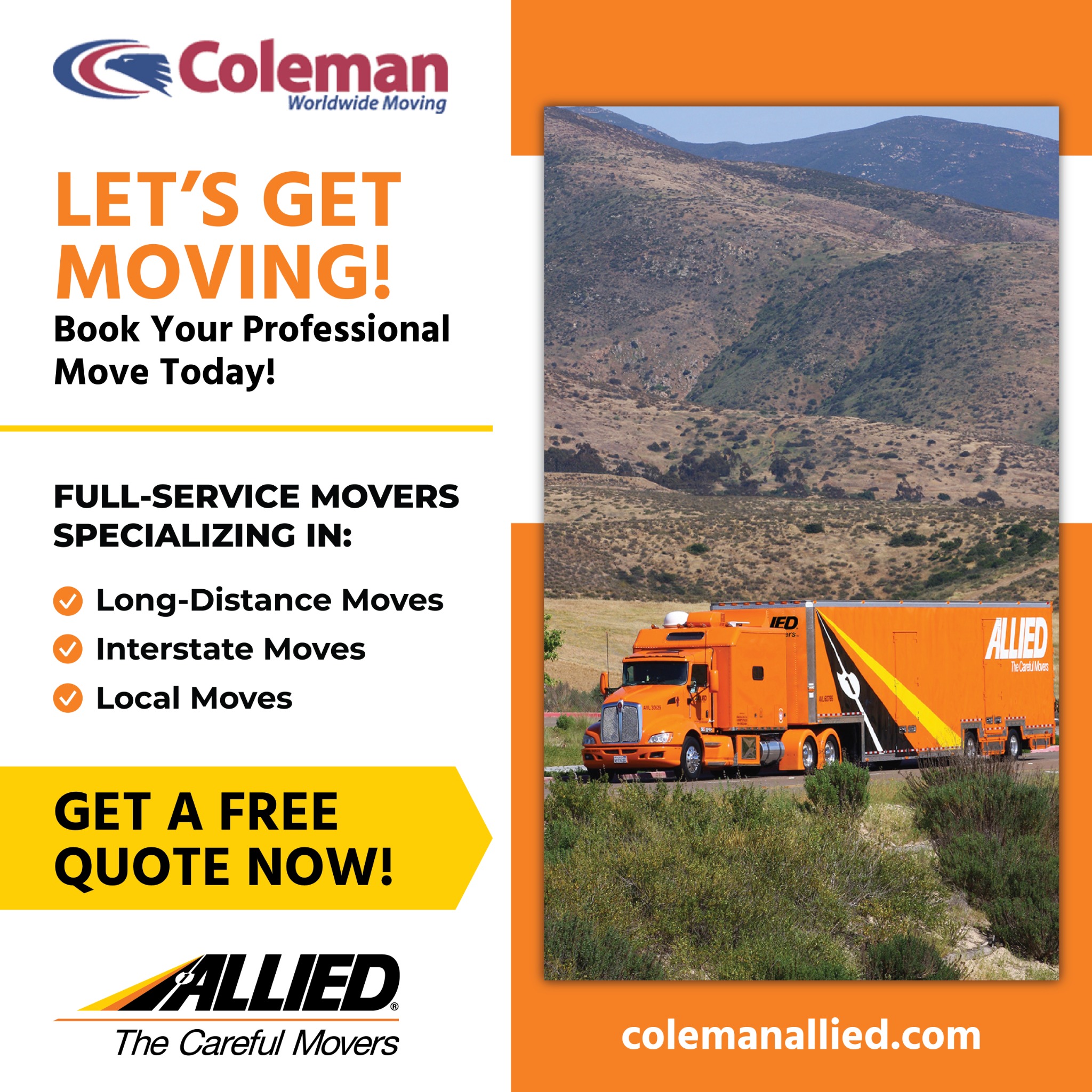 Coleman Worldwide Moving Facebook ad