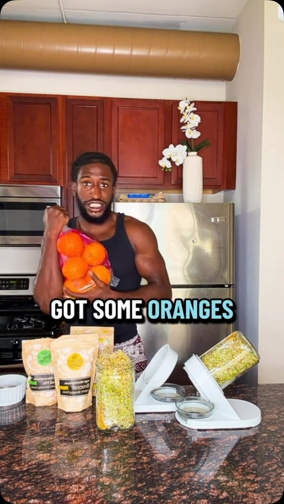 The Sprouting Company Facebook ad: These help detox microplastics and forever chemicals