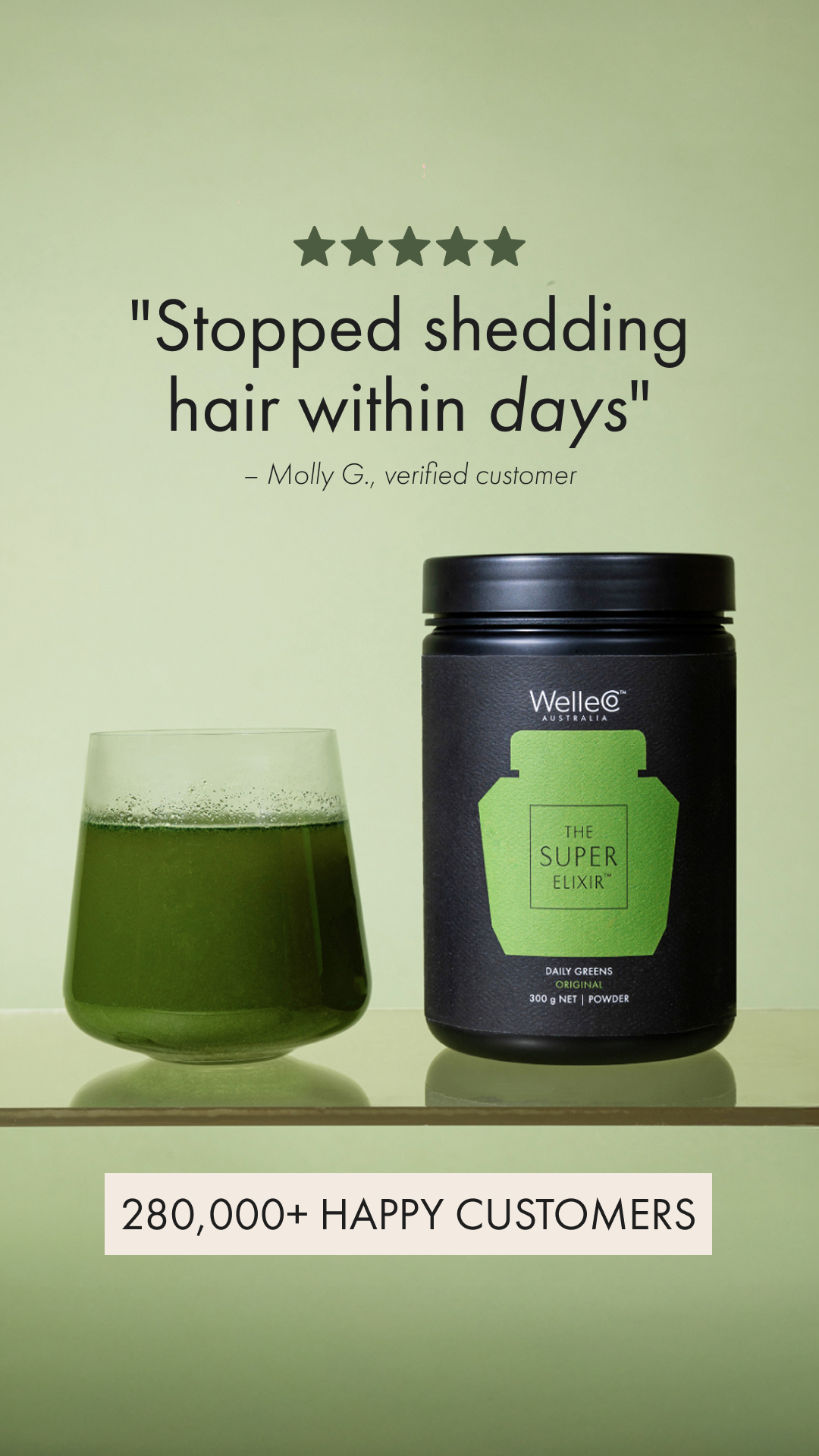 WelleCo Facebook ad