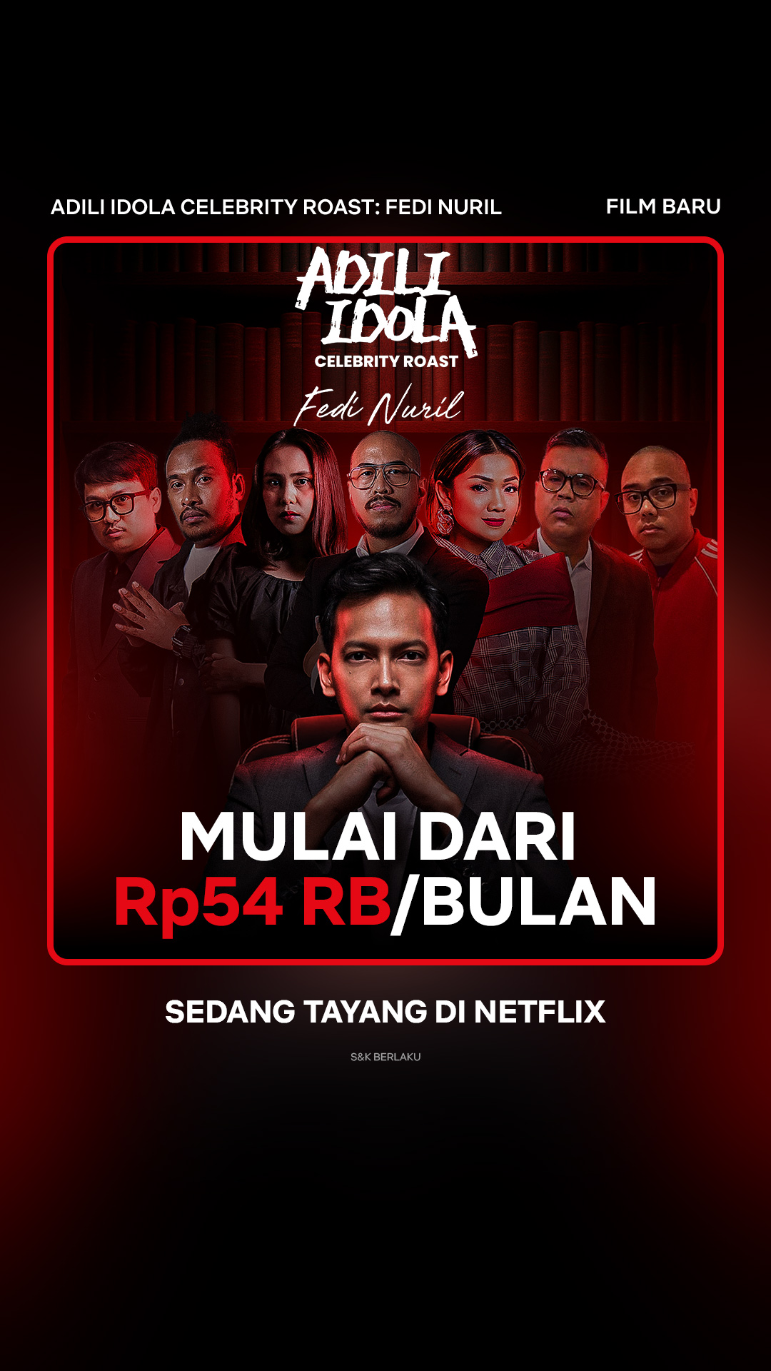 Netflix Facebook ad: Mulai Streaming Sekarang