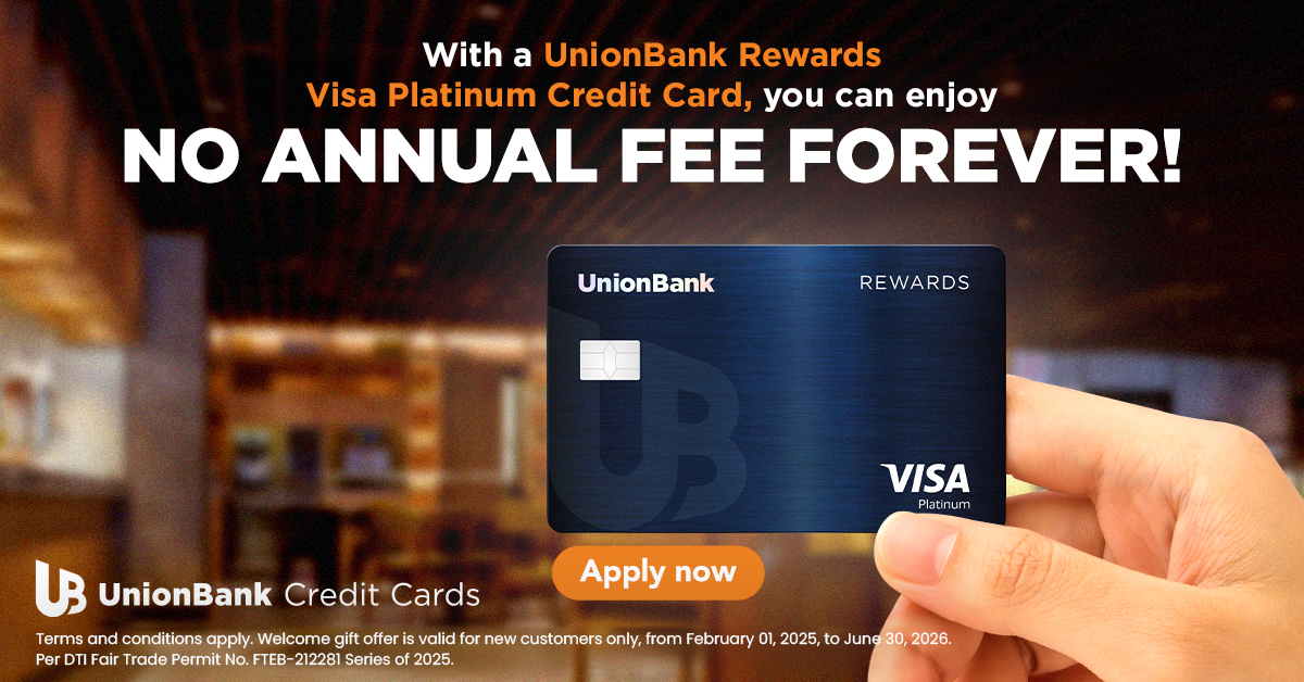 Union Bank of the Philippines Facebook ad