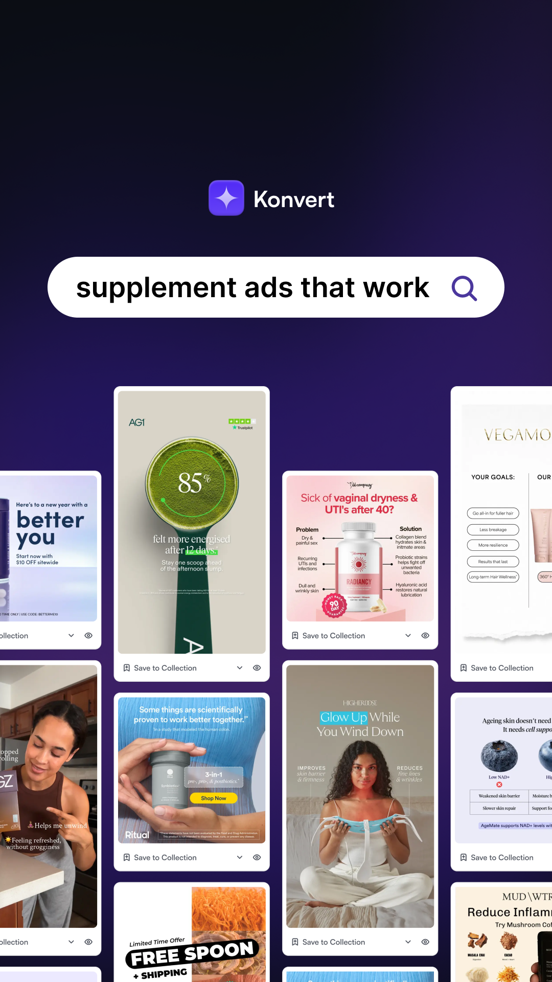 Konvert Facebook ad
