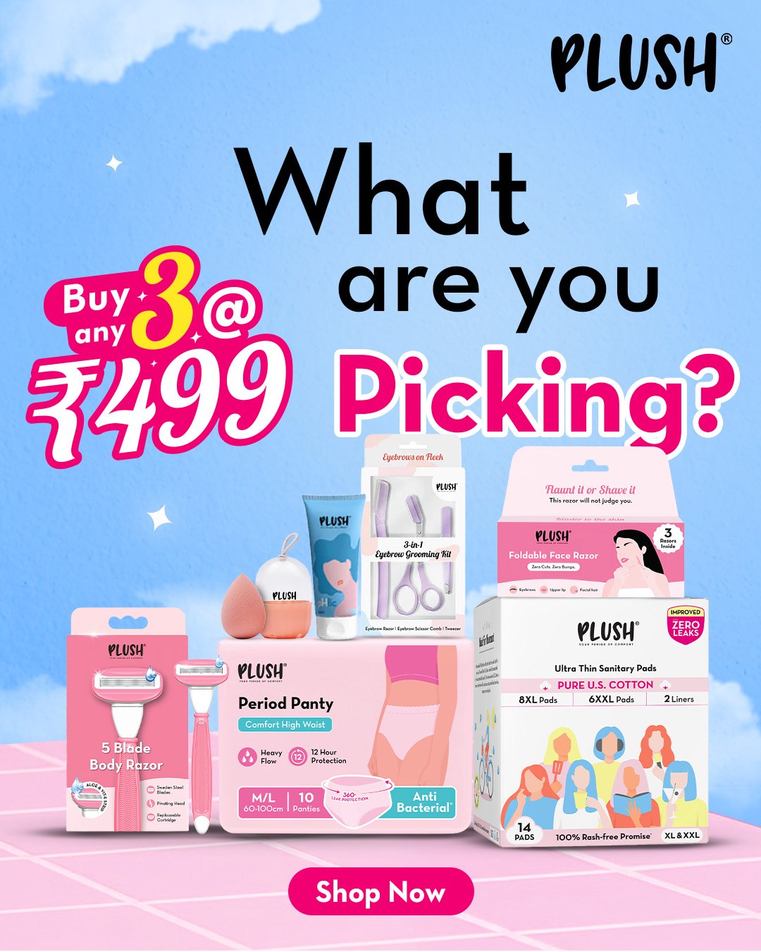 Plushforher Facebook ad
