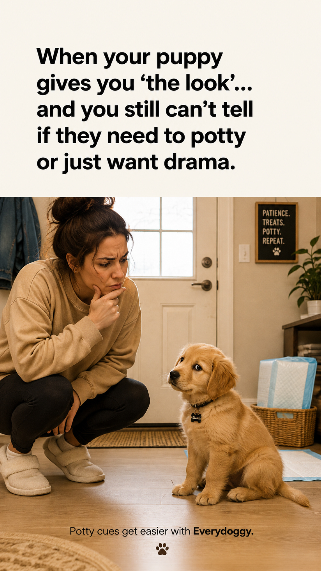 Puppy Tips for Training Facebook ad