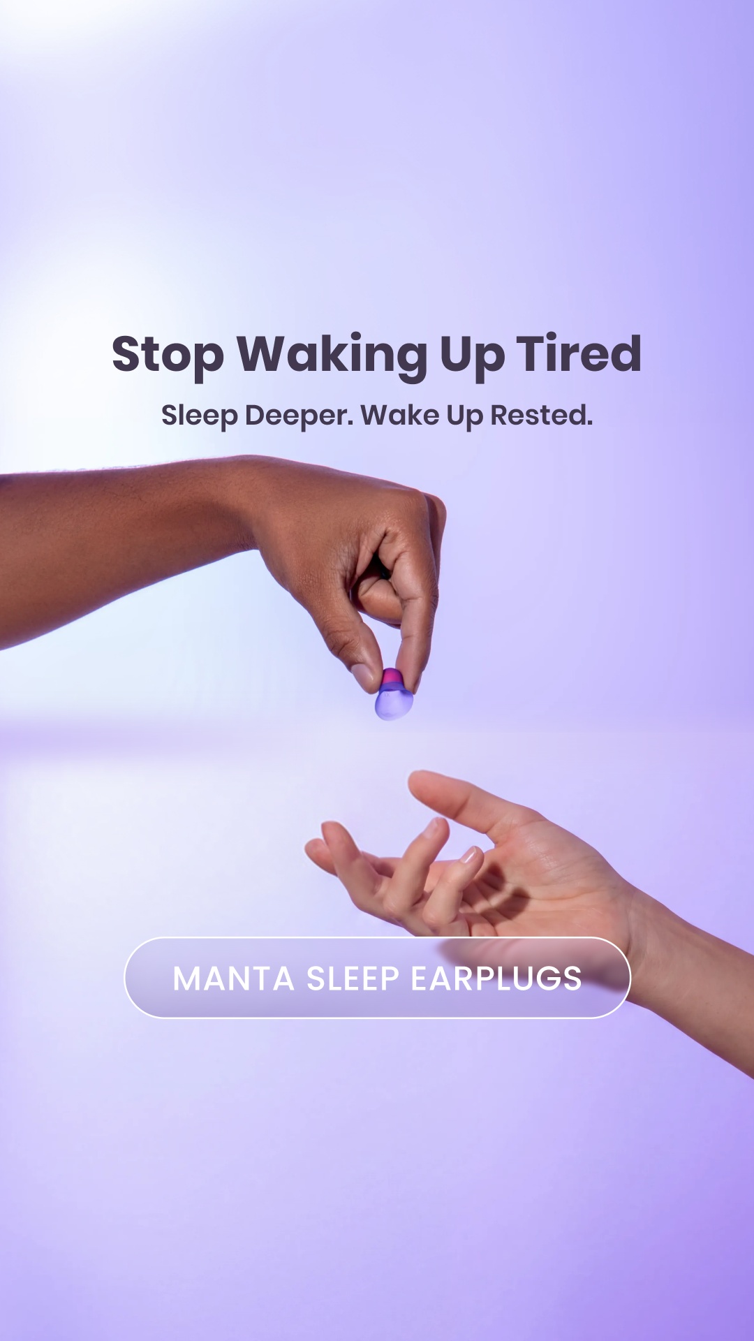 Manta Sleep Facebook ad