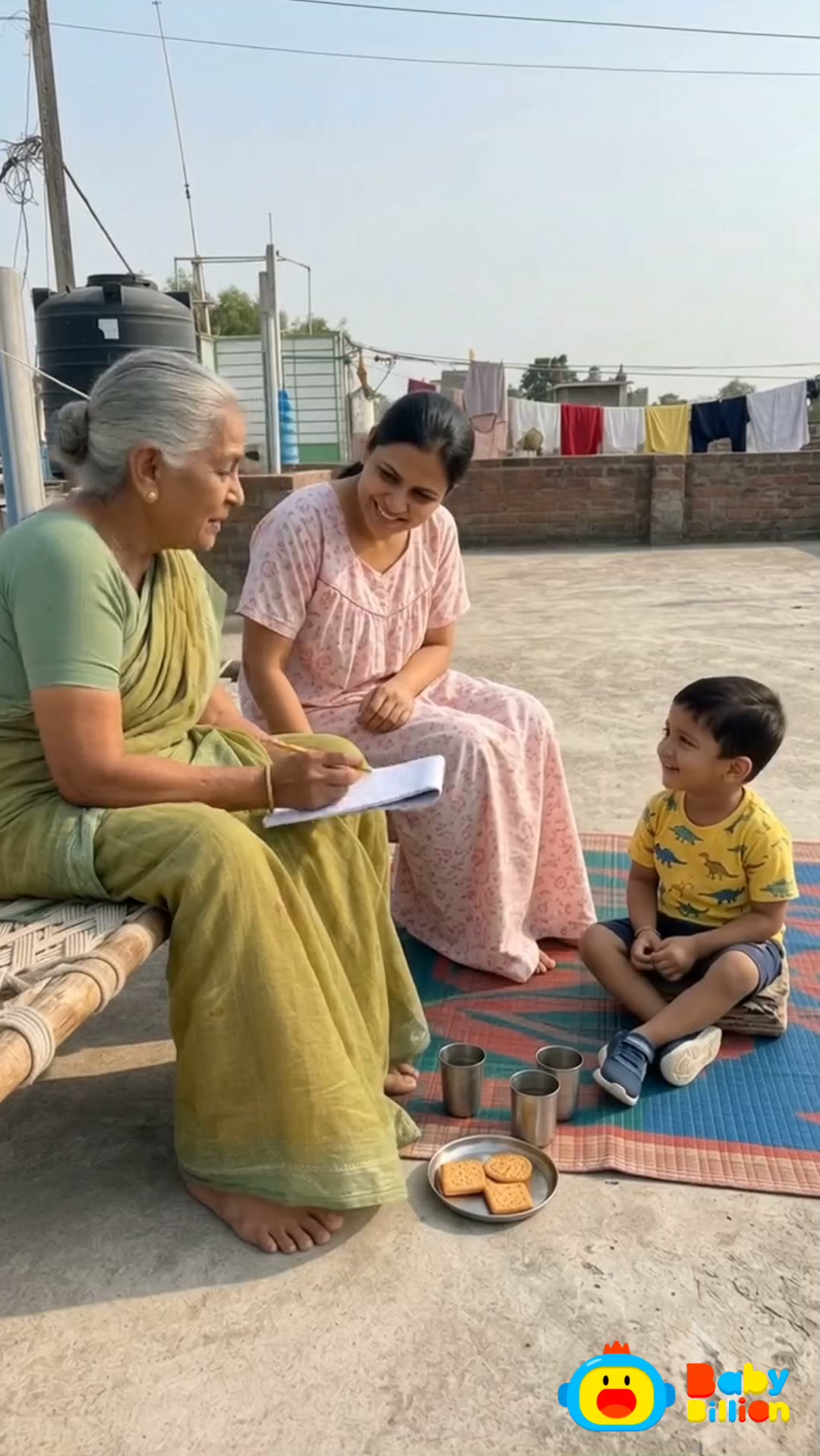 Babybillion - kids learning app Facebook ad: Download now: Kids No.1 learning App