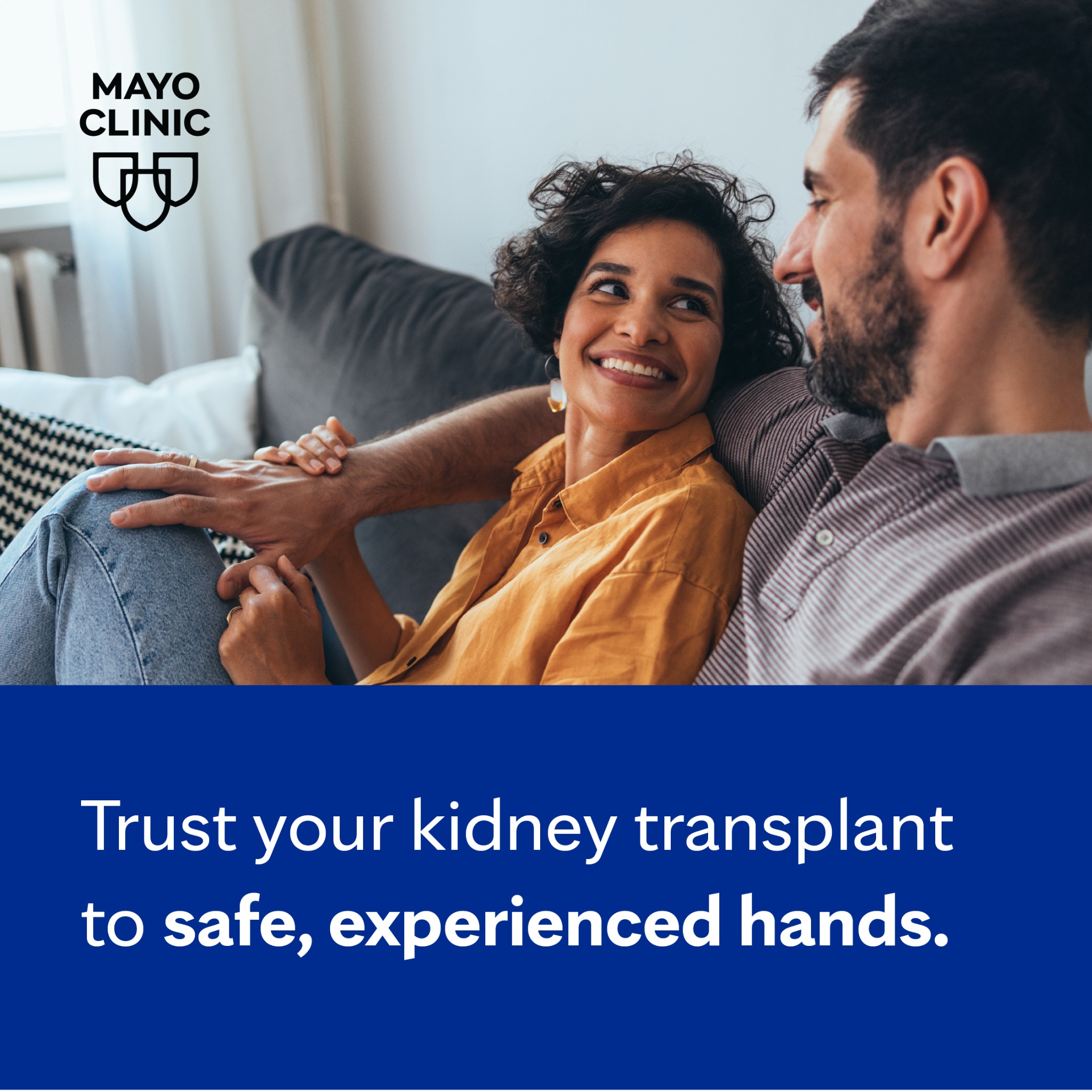 Transplantation at Mayo Clinic Facebook ad