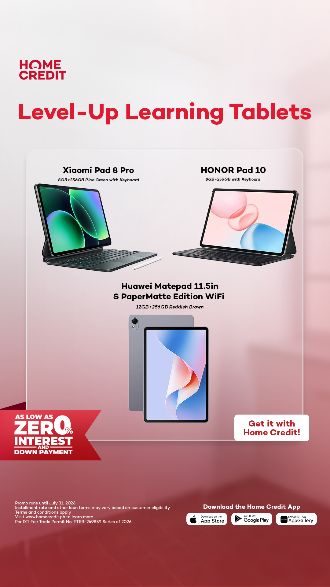 Home Credit PH Facebook ad