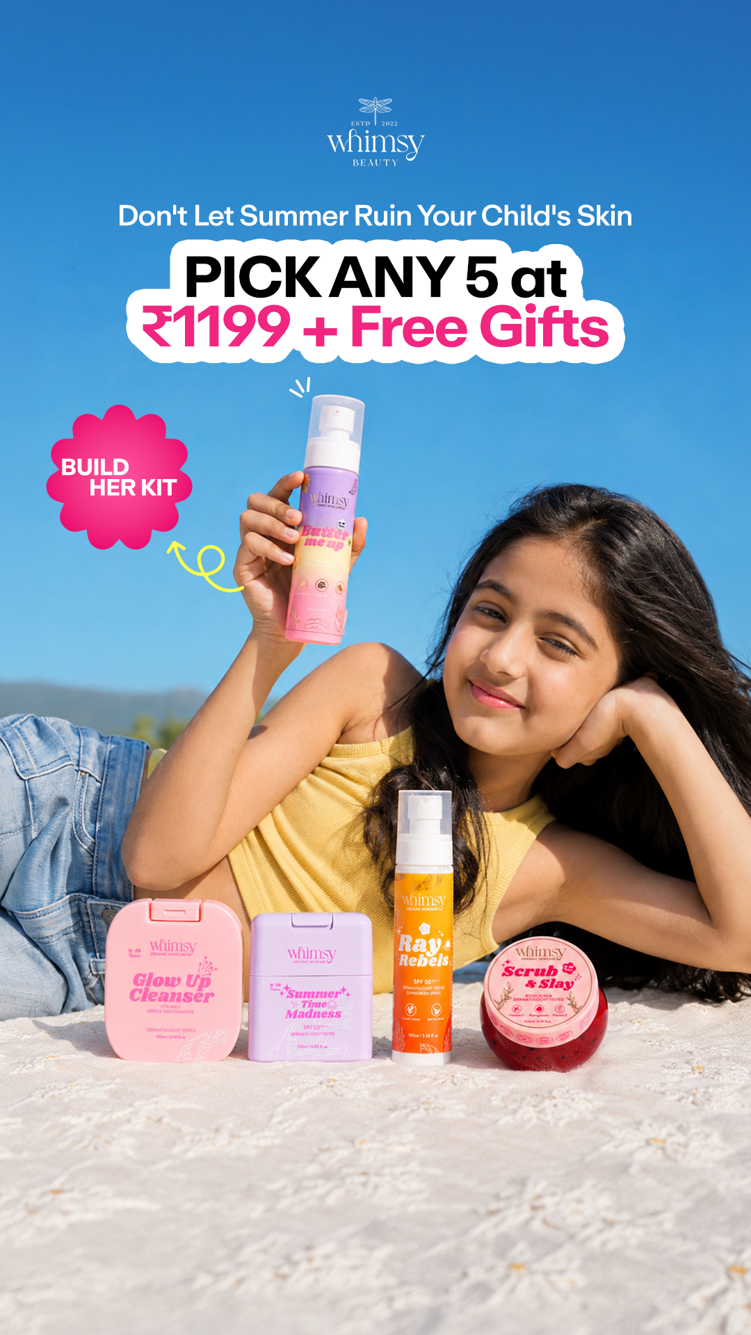 Whimsy Beauty Facebook ad