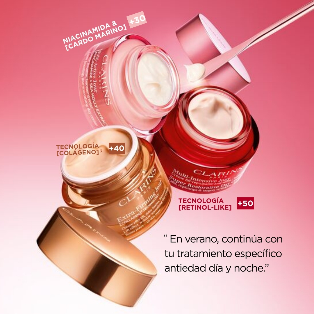 Clarins Facebook ad