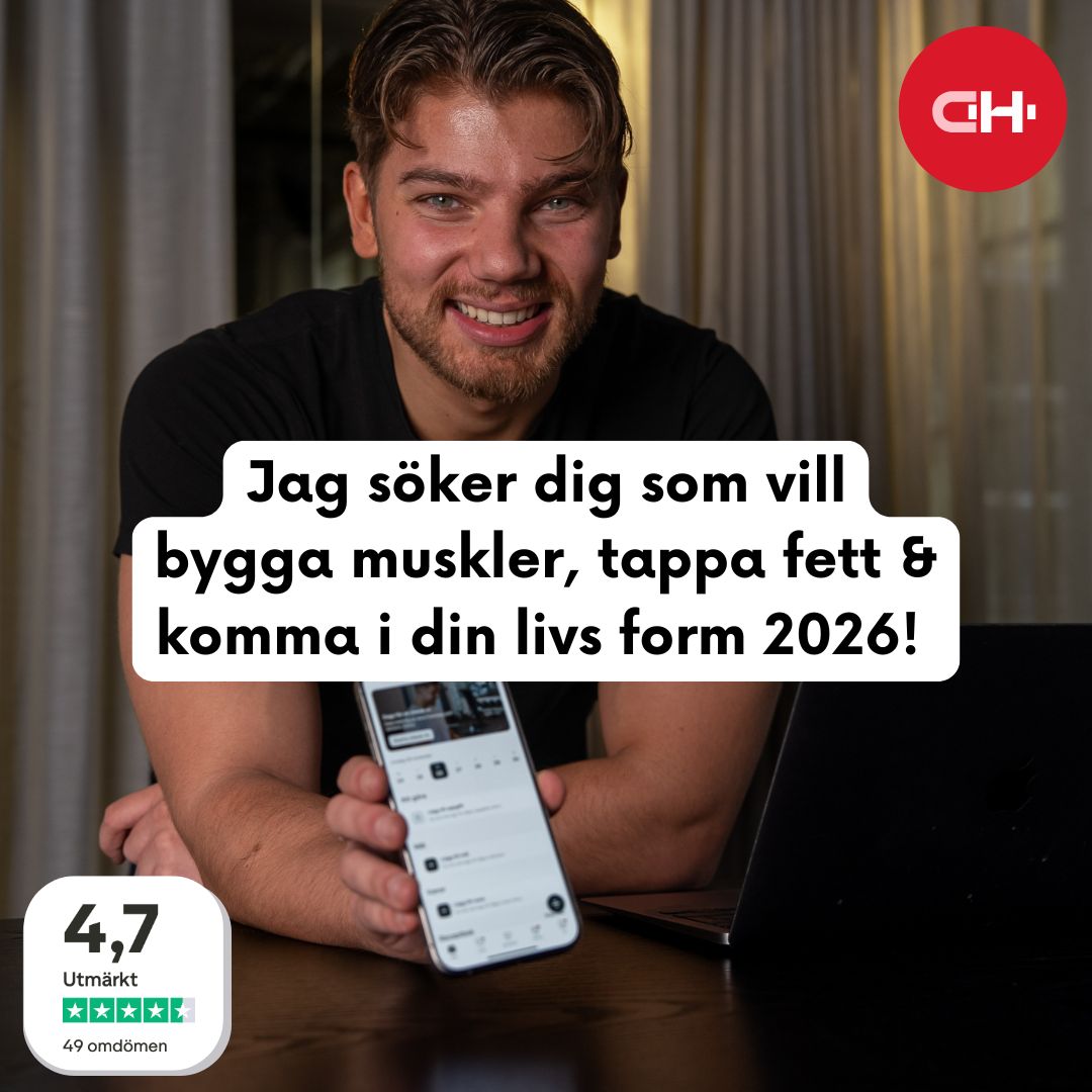 Carl Hammargren Online Coach Facebook ad