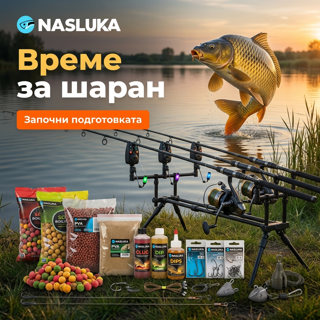 Наслука - Всичко за риболова Facebook ad: Твоят следващ личен рекорд започва тук!