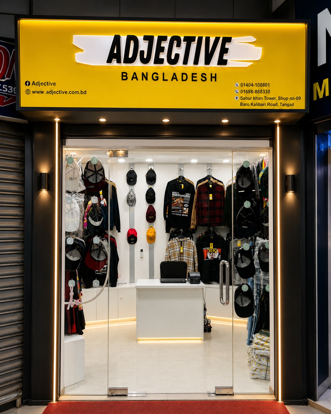 Adjective Facebook ad